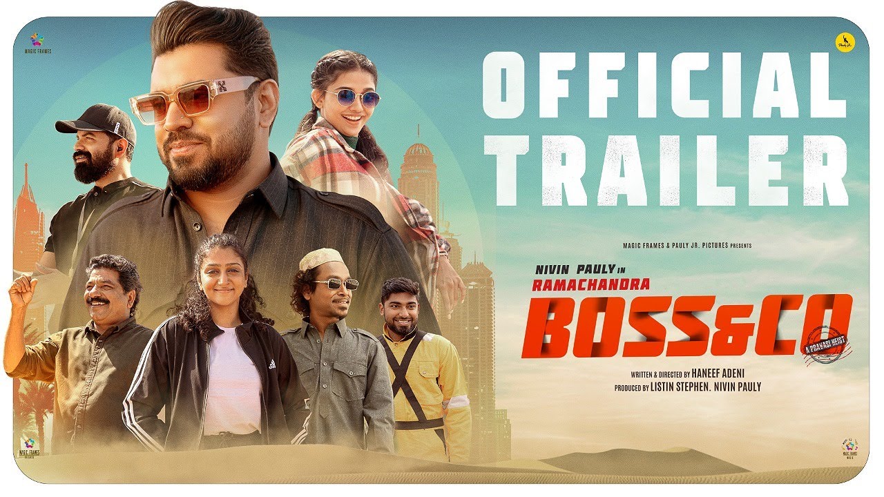 Ramachandra Boss  Co Official Trailer  Nivin Pauly  Haneef Adeni  Listin Stephen