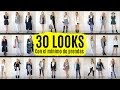 30 looks con el mínimo de prendas | LOOKBOOK ARMARIO CÁPSULA 2019