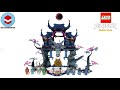 Lego ninjago 71813 wolf mask shadow dojo  lego speed build review