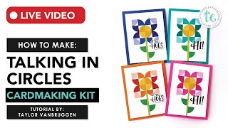 Talking in Circles Cardmaking Kit | What it is and How it Works | Crafty Tutorial