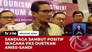 Download lagu PKS Berencana Duetkan Anies dengan Sandiaga Uno | Kabar Pagi tvOne