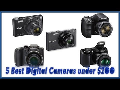 Exclusive Review of the 5 Best Digital Cameras under 200 Reviews | Best Point and Shoot Camera 2017