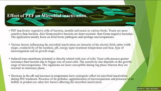 PULSE ELECTRIC FIELD PROCESSING || FOOD   PROCESSING