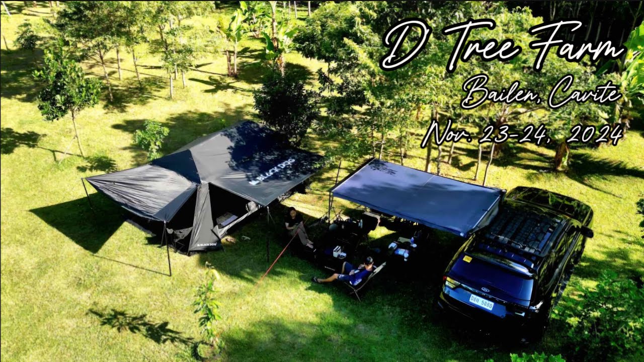 D Tree Farm | Bailen, Cavite | Blackdog Cabin Automatic Cinema Tent | Silent Carcamping