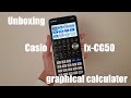 Unboxing Casio fx-CG50 graphical calculator