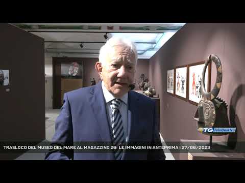 TRASLOCO DEL MUSEO DEL MARE AL MAGAZZINO 26: LE IMMAGINI IN ANTEPRIMA | 27/06/2023