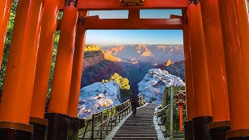 1 MINUTE Hyperlapse Around the World.