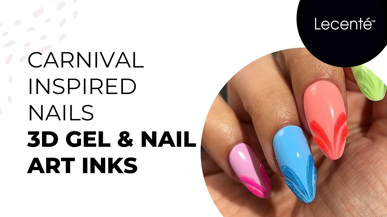Carnival Inspired Nails | Lecenté