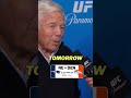 Just a “little game” tomorrow 🤣 #nfl #ufc