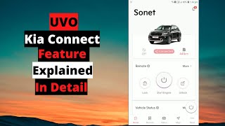Kia Sonet 2022. Connected Car Feature Explained. Best App To Use Car Features. Must Watch Video. screenshot 4