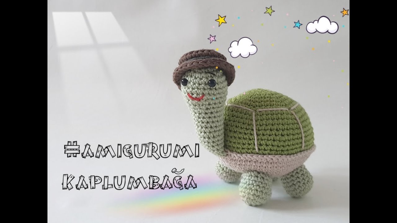AMİGURUMİ KAPLUMBAĞA TARİFİ 🐢🐢🐢🐢🐢