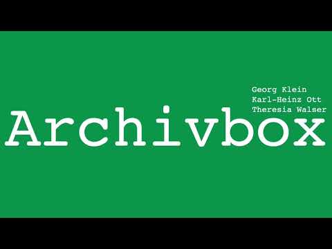 Video: Wie groß ist eine Archivbox?