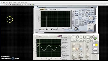 LabView AFG, FFT, and Oscilloscope