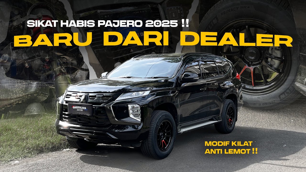 SEDIKIT SENTUHAN JADI GANTENG !! MODIF PAJERO 2025 ANTI NORAK