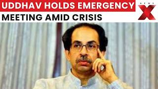 Uddhav Thackeray Holds Emergency Meeting Amid Shiv Sena UBT Defection Crisis | NewsX