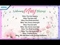 Welcoming MAY Blessings - Various Artists