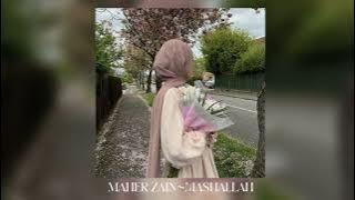 maher zain ~ Mashallah (vocals only) [speed up]
