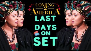 🔥🙌🥰 THE LAST DAYS ON SET 🎥👑 COMING 2 AMERICA  PART #4