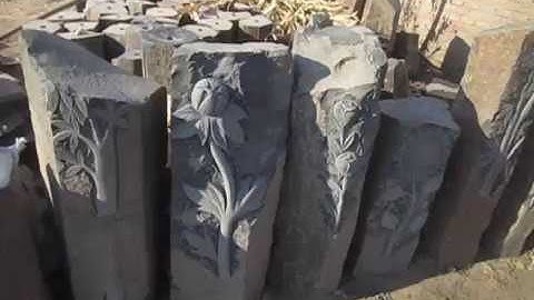 Basalt Column Water Feature