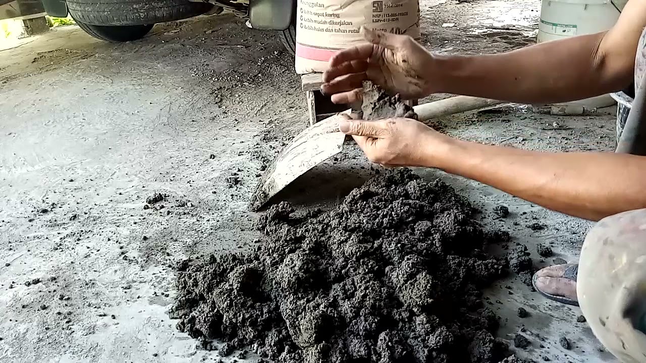 Cara Menambal Kolam yang berisi air