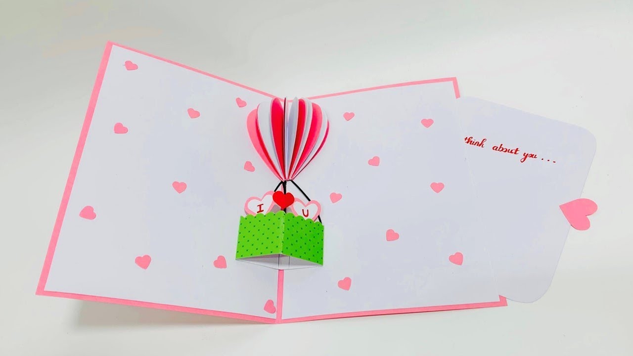 Pop it Ups Hot Air Balloon | Pop Up Card Tutorial | DG Handmade - YouTube