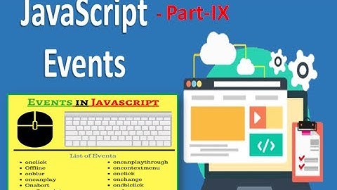 M2-R5 Web Design & Publishing | Events in JavaScript | programmingpro