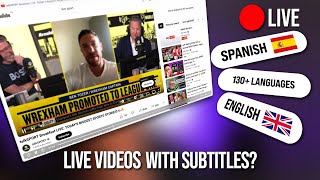 How to Record Live Video With Subtitles