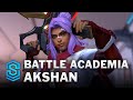 Battle Academia Akshan Wild Rift Skin Spotlight