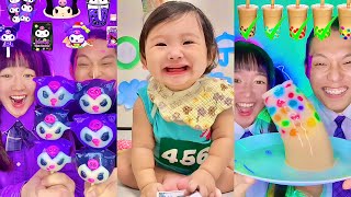 Random Emoji Food Challenge ASMR Compilation! 🥵bubble tea(Part139)