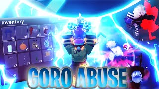 GPO Battle Royale: GORO IS ONE OF THE BEST FRUITS TO WIN⚡(Vs. TEAMERS)