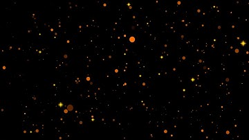 Abstract Shimmering Golden Particles Animated Background Video - Glowing Blinking Particles Loop