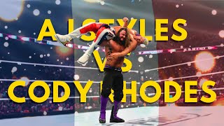 Cody Rhodes vs AJ Styles WWE Backlash France 2024 Match Highlights