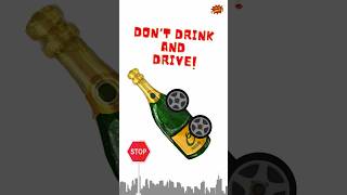 Don't Drink And Drive 🍺🚗 | Animated Poster | Canva Tutorial #shorts #animation #video #skillpunch