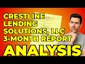 CREST 10-Q: My Take on Their Lending Growth &amp; Risks