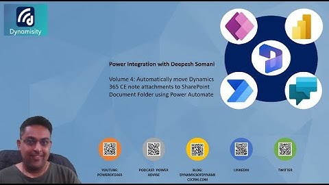 Power of Integration Volume 4: Automatically move D365 CE note attachment to  SharePoint Folder
