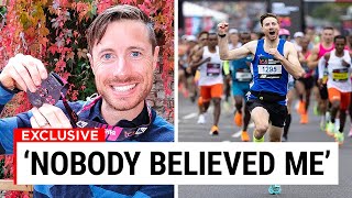 Richard Lee Right Becomes A Hero At The London Marathon..
