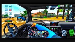 Jeep Compass Taxi driving in Taxi sim 2022 #gaming #games #gaming #taxi #car #jeep screenshot 4