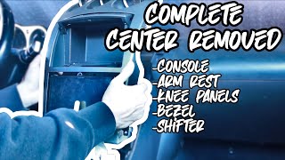 How to Remove ENTIRE CENTER CONSOLE! (350Z)