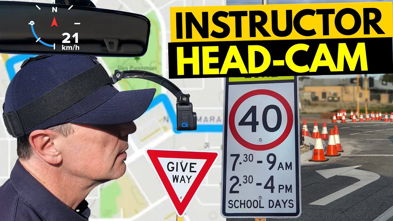 Stopping For Shopping Exercise (Mirrabooka WA) Driving Test Area with maps