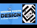 Modern Graphics Design l Modern Poster Design in Adobe Illustrator | Creative Poster Design