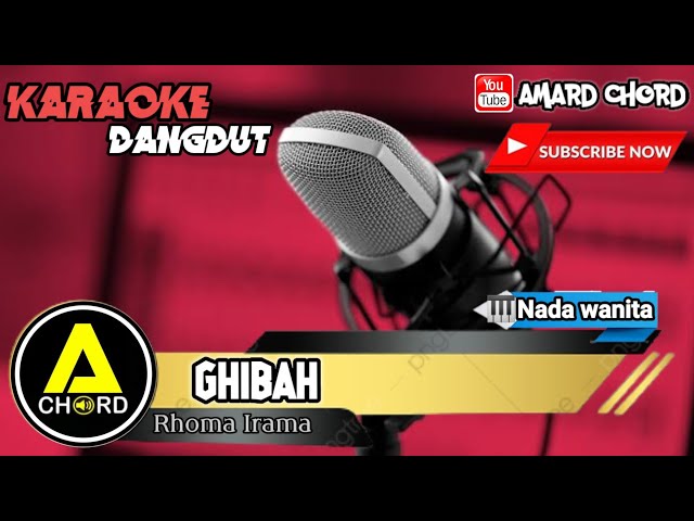 karaoke ghibah -Rhoma irama (Nada Wanita) class=