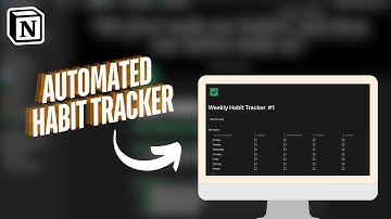 How to Quickly Build a Simple Notion Habit Tracker
