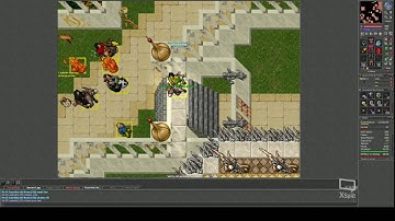 Tibia Rowana pk action in yalahar xD things escalated quickly