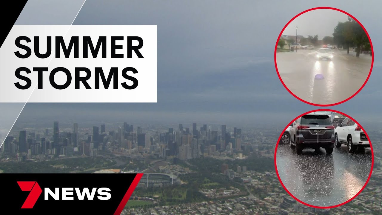 Thousands left without power as summer storms lash Victoria | 7 News ...