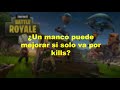 Un manco puede mejorar si solo va por kills? (Fortnite)