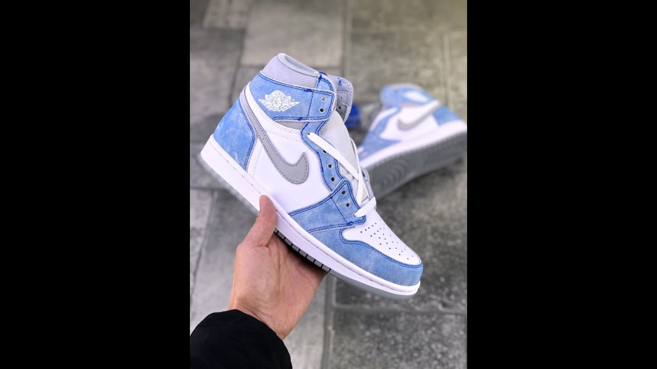 2021 new release of Jordan 1 Retro High OG Hyper Royal size 36-46
