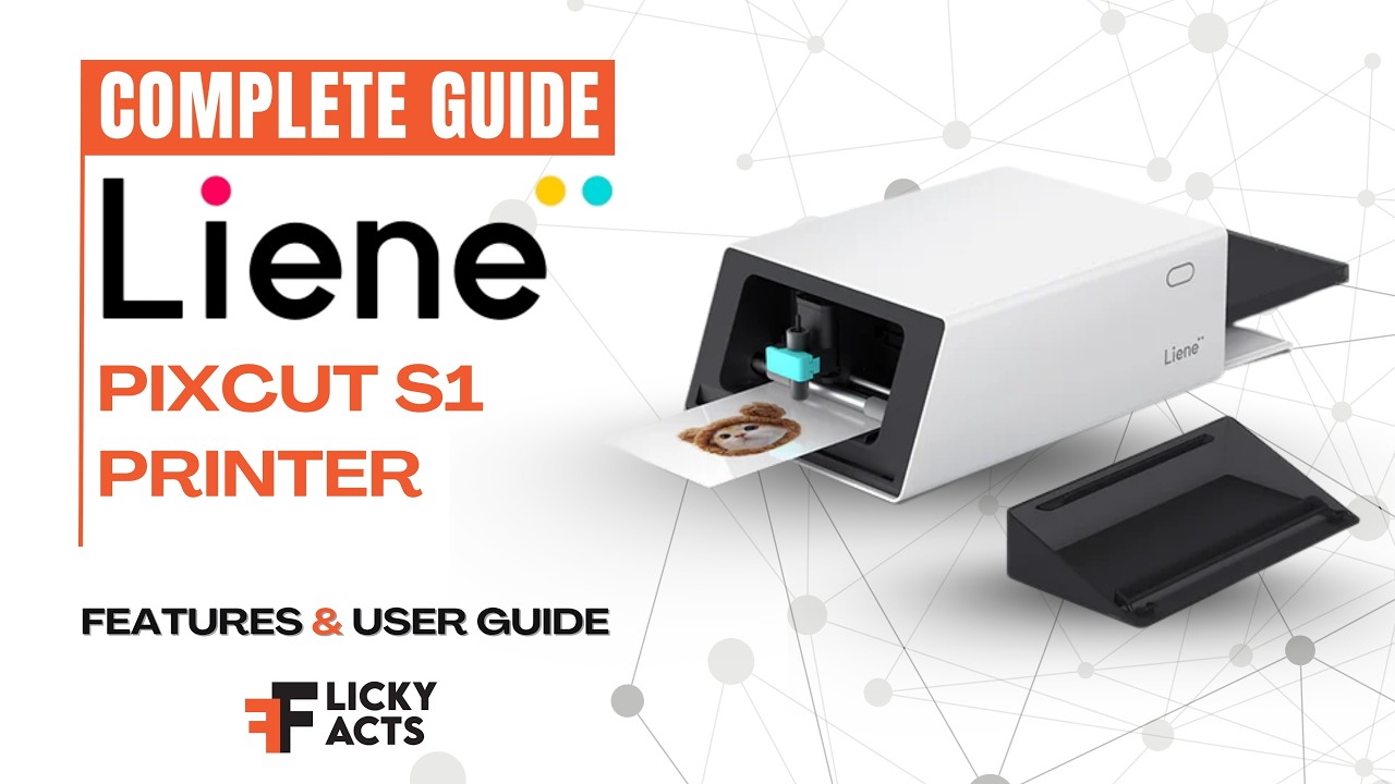 How to Use: Liene PixCut S1 Printer User Manual | Features & Setup