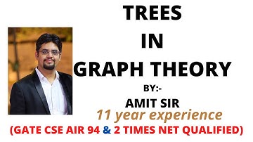 Trees in graph theory | part 4 | Counting spanning trees | GATE 2023