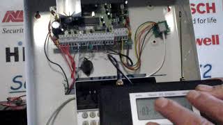 DSC alarm system GSM dialler operation