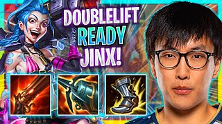 DOUBLELIFT IS READY TO PLAY JINX! | Doublelift Plays Jinx ADC vs Lucian! | Preseason 2023